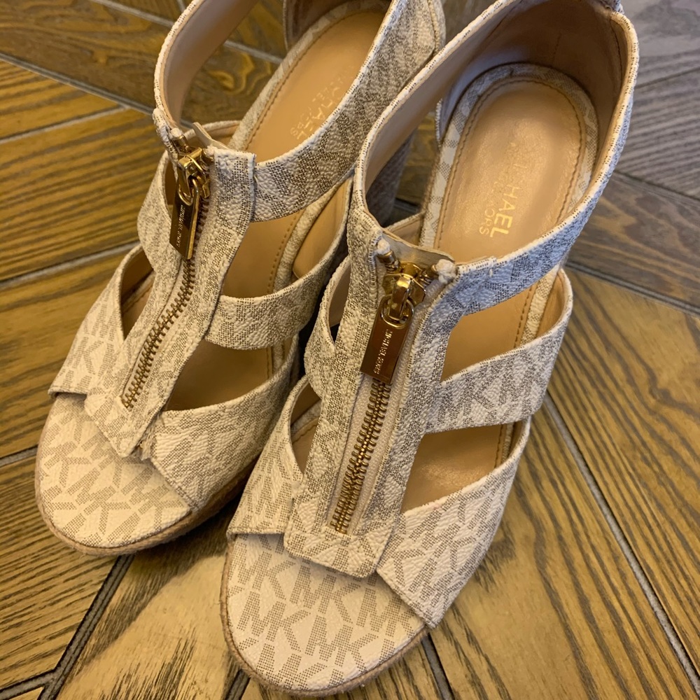 Michael Kors wedge sandals